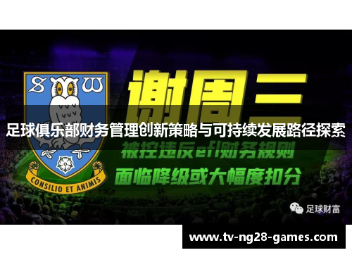 足球俱乐部财务管理创新策略与可持续发展路径探索